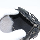 LOUIS VUITTON Monogram Eclipse LV Chinchilla Coin Purse M00962 LV Auth 133207-11