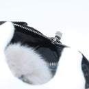 LOUIS VUITTON Monogram Eclipse LV Chinchilla Coin Purse M00962 LV Auth 133207-19