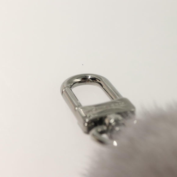 LOUIS VUITTON Monogram Eclipse LV Chinchilla Coin Purse M00962 LV Auth 133207