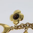 LOUIS VUITTON Bijoux Sac Tresor Key Holder Gold M66349 LV Auth 133209-10