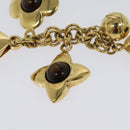 LOUIS VUITTON Bijoux Sac Tresor Key Holder Gold M66349 LV Auth 133209-11