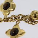 LOUIS VUITTON Bijoux Sac Tresor Key Holder Gold M66349 LV Auth 133209-12