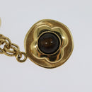 LOUIS VUITTON Bijoux Sac Tresor Key Holder Gold M66349 LV Auth 133209-13