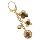LOUIS VUITTON Bijoux Sac Tresor Key Holder Gold M66349 LV Auth 133209-3