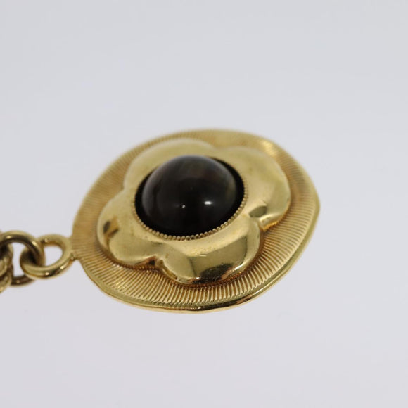 LOUIS VUITTON Bijoux Sac Tresor Key Holder Gold M66349 LV Auth 133209