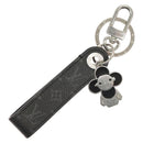 LOUIS VUITTON Monogram Eclipse Dragon Vivienne Key Holder M01821 LV Auth 133210-2