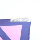 HERMES Carre 90 Scarf ""REFALES"" Silk Blue Auth 133212-14