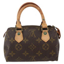 LOUIS VUITTON Monogram Mini Speedy Hand Bag M41534 LV Auth 133221-3