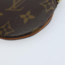 LOUIS VUITTON Monogram Porte Monnaie Round Coin Purse M61926 LV Auth 133225-15