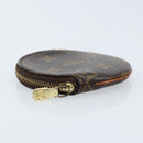 LOUIS VUITTON Monogram Porte Monnaie Round Coin Purse M61926 LV Auth 133225-4