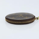 LOUIS VUITTON Monogram Porte Monnaie Round Coin Purse M61926 LV Auth 133225-5