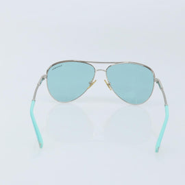 TIFFANY&Co. Teardrop Sunglasses plastic Blue Auth 133228M - 0