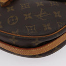 LOUIS VUITTON Monogram Jeune Fille MM Shoulder Bag M51226 LV Auth 133232-16