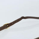 GUCCI GG Supreme Web Sherry Line Bag PVC Beige Gold 89 02 077 Auth 133234-8
