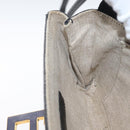 FENDI Shoulder Bag Leather Fabric Multicolor Gold Auth 133235SAM-23