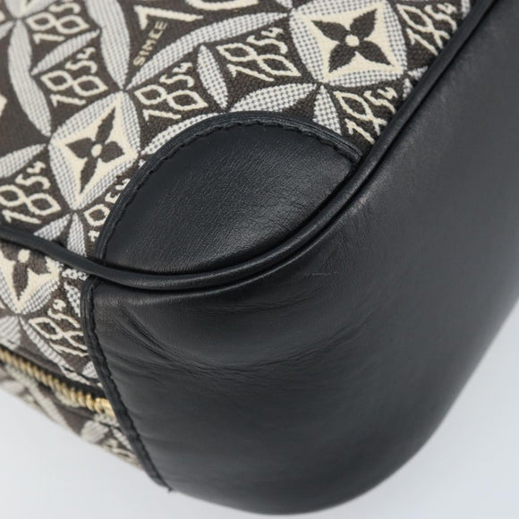 LOUIS VUITTON Monogram Jaguar Deauville MINI Bag Black M57205 LV Auth 133237M