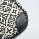LOUIS VUITTON Monogram Jaguar Deauville MINI Bag Black M57205 LV Auth 133237M-17