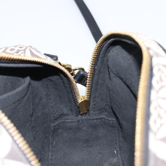 LOUIS VUITTON Monogram Jaguar Deauville MINI Bag Black M57205 LV Auth 133237M