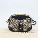 LOUIS VUITTON Monogram Jaguar Deauville MINI Bag Black M57205 LV Auth 133237M-12
