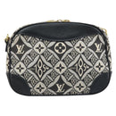 LOUIS VUITTON Monogram Jaguar Deauville MINI Bag Black M57205 LV Auth 133237M-2