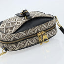 LOUIS VUITTON Monogram Jaguar Deauville MINI Bag Black M57205 LV Auth 133237M-6