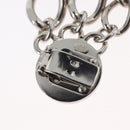 CHANEL COCO Mark Chain Clip for Costumes Belt metal Silver CC Auth 133239M-10