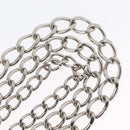 CHANEL COCO Mark Chain Clip for Costumes Belt metal Silver CC Auth 133239M-9