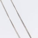 TIFFANY&Co. Hardware Double Link Necklace Ag925 Silver Auth 133241SAM-5