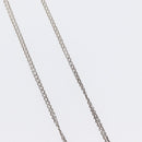 TIFFANY&Co. Hardware Double Link Necklace Ag925 Silver Auth 133241SAM-6