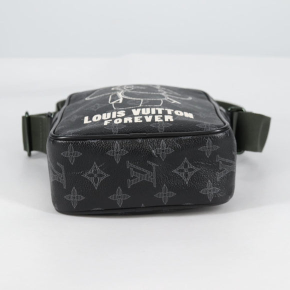 LOUIS VUITTON Monogram Eclipse DanubePM Shoulder Bag M43677 LV Auth 133254SAM