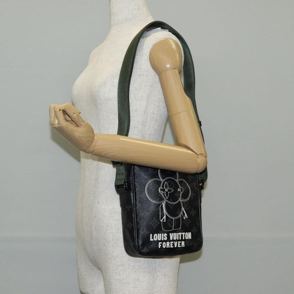 LOUIS VUITTON Monogram Eclipse DanubePM Shoulder Bag M43677 LV Auth 133254M