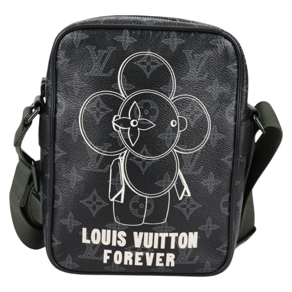 LOUIS VUITTON Monogram Eclipse DanubePM Shoulder Bag M43677 LV Auth 133254SAM