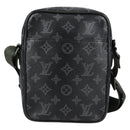 LOUIS VUITTON Monogram Eclipse DanubePM Shoulder Bag M43677 LV Auth 133254M-3