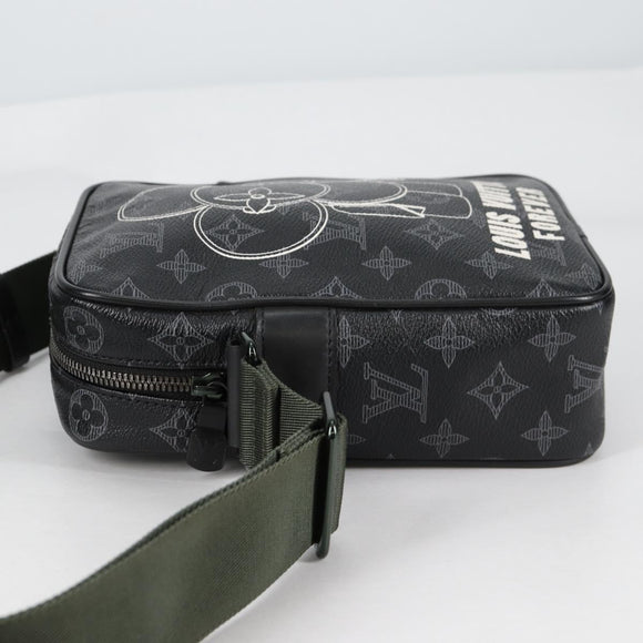 LOUIS VUITTON Monogram Eclipse DanubePM Shoulder Bag M43677 LV Auth 133254SAM