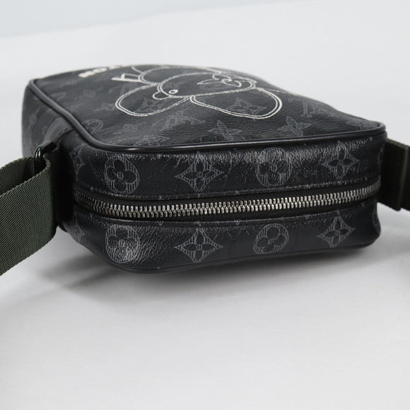 LOUIS VUITTON Monogram Eclipse DanubePM Shoulder Bag M43677 LV Auth 133254SAM
