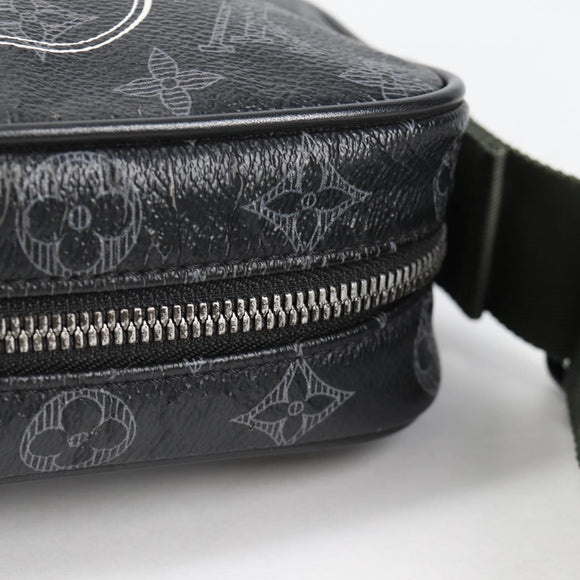 LOUIS VUITTON Monogram Eclipse DanubePM Shoulder Bag M43677 LV Auth 133254SAM
