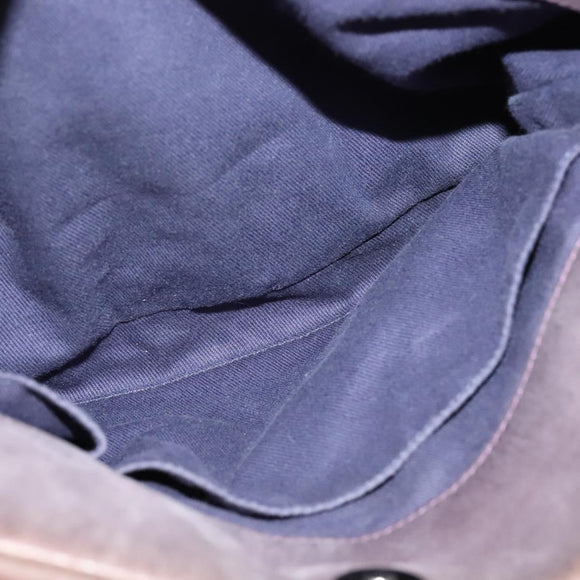 CHANEL Matelasse Chain Shoulder Bag Leather Brown CC Auth 133258