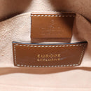 GUCCI GG Supreme Animalie Shoulder Bag PVC Europe Only Beige 409535 Auth 133260V-17