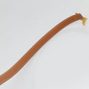 HERMES Constance Belt Leather Gold Blue Auth 133264-9