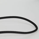 CHANEL Cambon Line Shoulder Bag Lamb Skin White Silver CC Auth 133269V-14