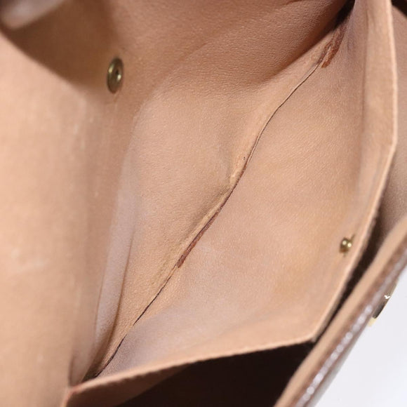 GUCCI GG Supreme Web Sherry Line Clutch Bag PVC Beige Gold 89 01 030 Auth 133273