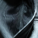 GUCCI Bamboo Hand Bag Leather 2way Black Gold 001 1577 Auth 133277-21