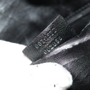 GUCCI Bamboo Hand Bag Leather 2way Black Gold 001 1577 Auth 133277-12