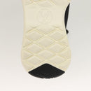 LOUIS VUITTON After Game Socks Sneakers Cotton Black LV Auth 133282-10