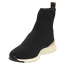 LOUIS VUITTON After Game Socks Sneakers Cotton Black LV Auth 133282-2