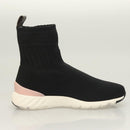 LOUIS VUITTON After Game Socks Sneakers Cotton Black LV Auth 133282-22