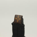 LOUIS VUITTON After Game Socks Sneakers Cotton Black LV Auth 133282-32