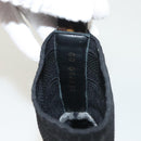 LOUIS VUITTON After Game Socks Sneakers Cotton Black LV Auth 133282-38