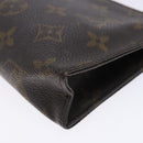 LOUIS VUITTON Monogram Poche Toilette 15 Pouch M47546 LV Auth 133292-15