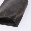 LOUIS VUITTON Monogram Poche Toilette 15 Pouch M47546 LV Auth 133292-16
